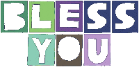 Message Bless Sticker