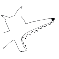 ladroguerie abc loup ladroguerie la droguerie Sticker