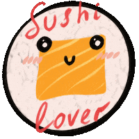 Food Love Sticker