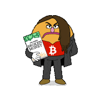 Bitcoin Cryptocurrency Sticker by herecomesbitcoin