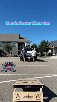 Double Trouble Cornhole GIF by Tailgating Challenge
