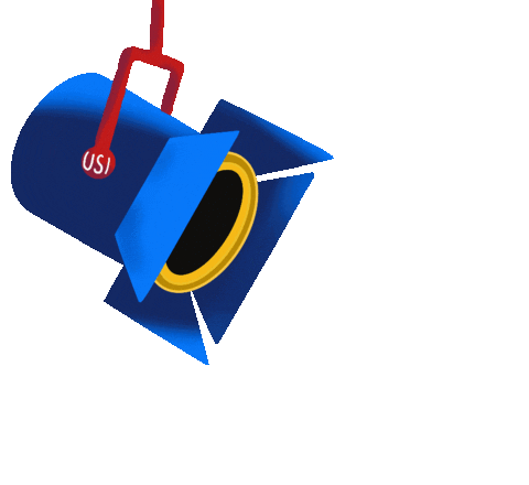 College Spotlight Sticker by University of Southern Indiana