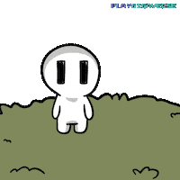 Rip Im Dead Sticker by Playgigaverse