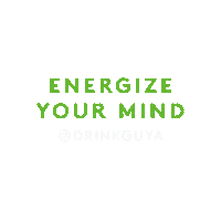 drinkGUYA summer drink energy coffee time Sticker