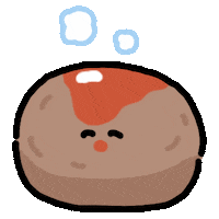 Hungry Food Sticker by kupaberu