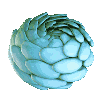 3D Plant Sticker by Vince Mckelvie