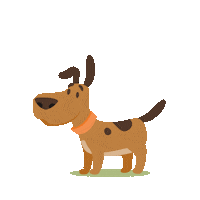 Happy Dog Sticker by bosch Tiernahrung