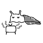 baekheh tv home tired sleep Sticker