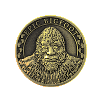 Coin Bigfoot Sticker by Anisau