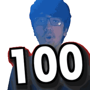 One Hundred C Sticker