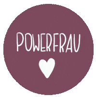 Woman Power Sticker by Kleinod-Illustrationen UG