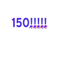 150 Sticker by Saturn