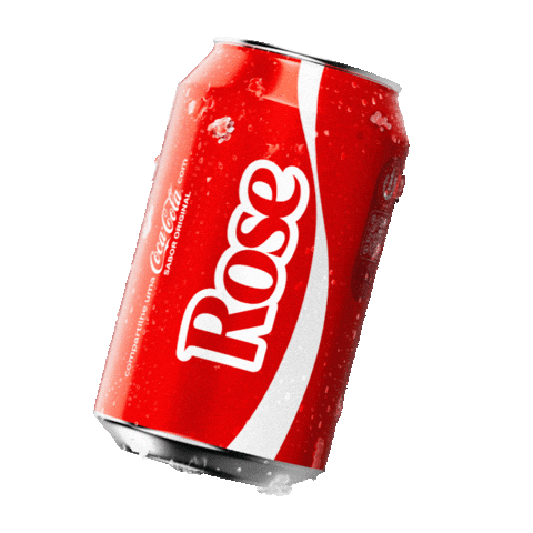 Coca Cola Rose Sticker by Coca-Cola Oficial