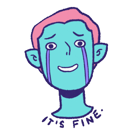 kelseyrosecomics sad omg crying cry Sticker