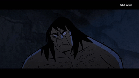 Angry Cave Man GIF by Adult Swim
