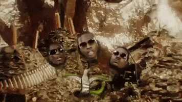 gunna young thug gunna three headed snake GIF