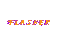 Flasher Sticker by Domino Recording Co.