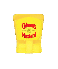 colmansusa hot bottle spicy mustard Sticker