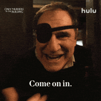 Come In Selena Gomez GIF by HULU