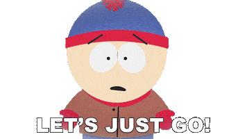 Lets Go Sticker by South Park
