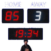3 Away Sticker