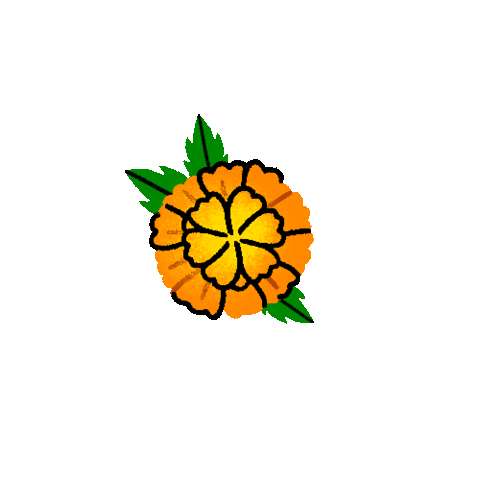 Cempasuchil Sticker