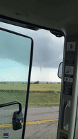 Massive Funnel Cloud Touches Down in Rural North Dakota as Tornado-Warned Storm Hits