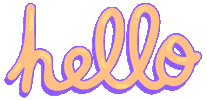 Animation Hello Sticker by Moli Fernyx