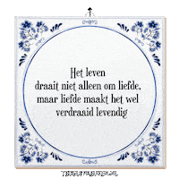 Wijsheid Spreuk Sticker by Tegelspreuken.nl