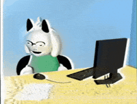 Deltarune Ralsei GIF