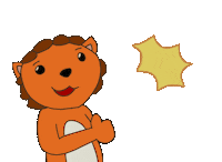 sheareshall lion dash hall steady Sticker