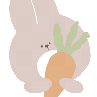 Rabbit Tap Sticker