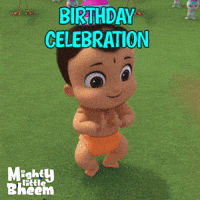 Party Birthday GIF by Chhota Bheem