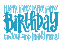 Happy Birthday Sticker