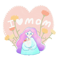 Flower Love Sticker