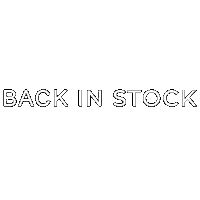 Back In Stock Sticker