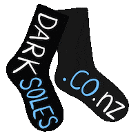 darksoles winter dark cold feet Sticker