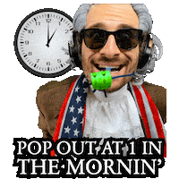 Late Night 1Am Sticker