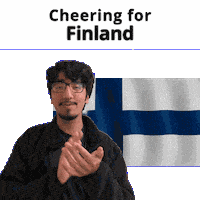 Finland Cheer Sticker