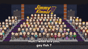 jimmy kimmel laughing GIF by South Park 