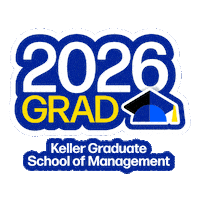 Commencement Keller Sticker by DeVry University