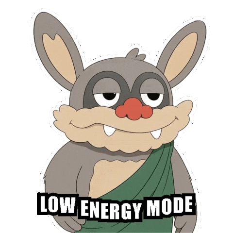 Tired Sleep Sticker