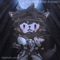 Mr Nice Guy Wolf GIF by Fluffy the Thunder God 雷神阿毛