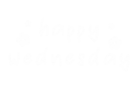 Wednesday Morning Lettering Sticker