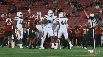College Football GIF by Miami Hurricanes
