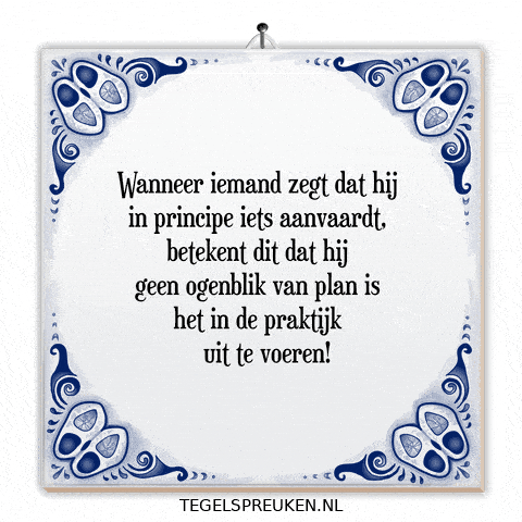 Frustratie Grijns GIF by Tegelspreuken.nl