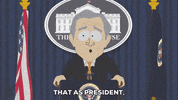 george w. bush president GIF by South Park 