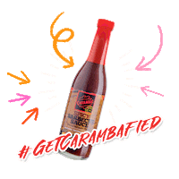 carambafoods hot spicy salsa spice Sticker