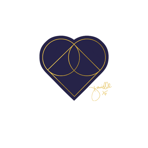 Heart Meditation Sticker by Danielle LaPorte