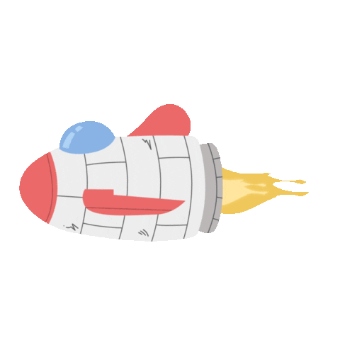 ObraDigitalPH giphyupload cute robot rocket Sticker